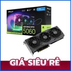  VGA PNY GEFORCE RTX 5060 8GB ARGB EPIC-X RGB OC TRIPLE FAN (GDDR7) 