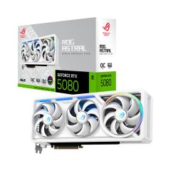  VGA Asus ROG Astral GeForce RTX 5080 WHITE OC Edition 16GB GDDR7 