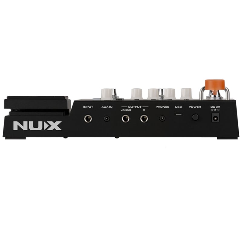 Ảnh minh họa Phơ Guitar Nux MG-400, 10 khối tín hiệu độc lập, độ phân giải IR 512 mẫu, AUX IN, USB 1