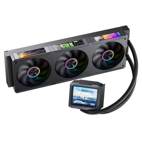 Tản nhiệt Jonsbo TF-360 LCD Black ARGB