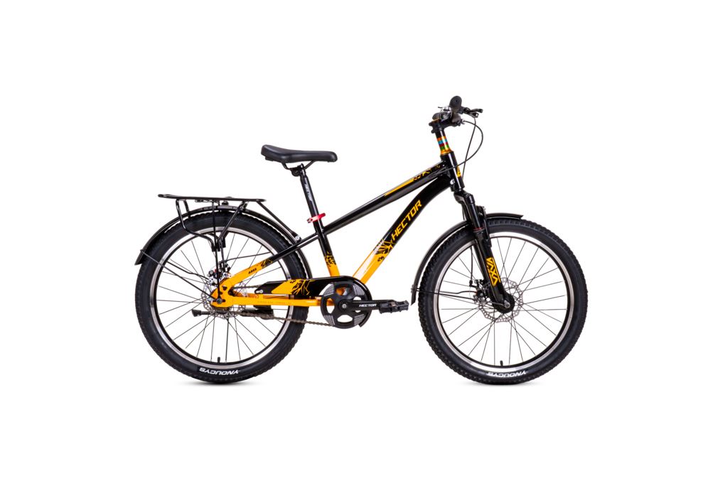 Ảnh minh họa Xe Đạp Địa Hình HECTOR ARES 3B 22 INCH Đen Cam 1