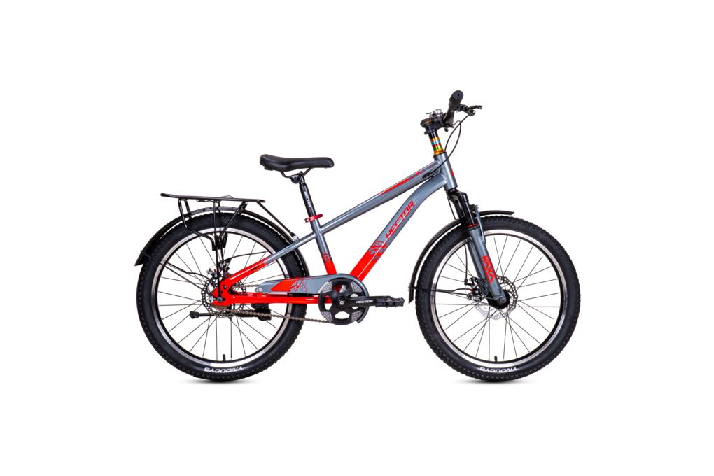 Xe Đạp Địa Hình HECTOR ARES 3B 22 INCH Xám Đỏ