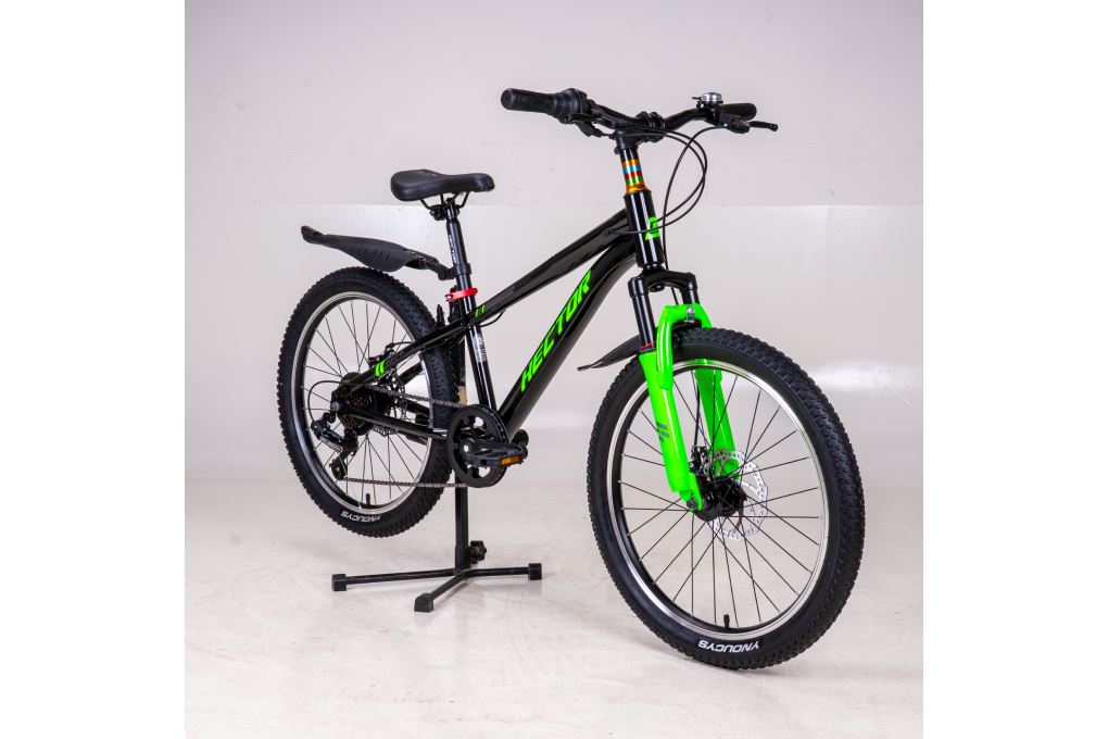 Ảnh minh họa Xe đạp địa hình Hector Rafa 3 22 inch Đen Xanh 1