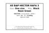 Xe đạp địa hình Hector Rafa 3 22 inch Đen Xanh