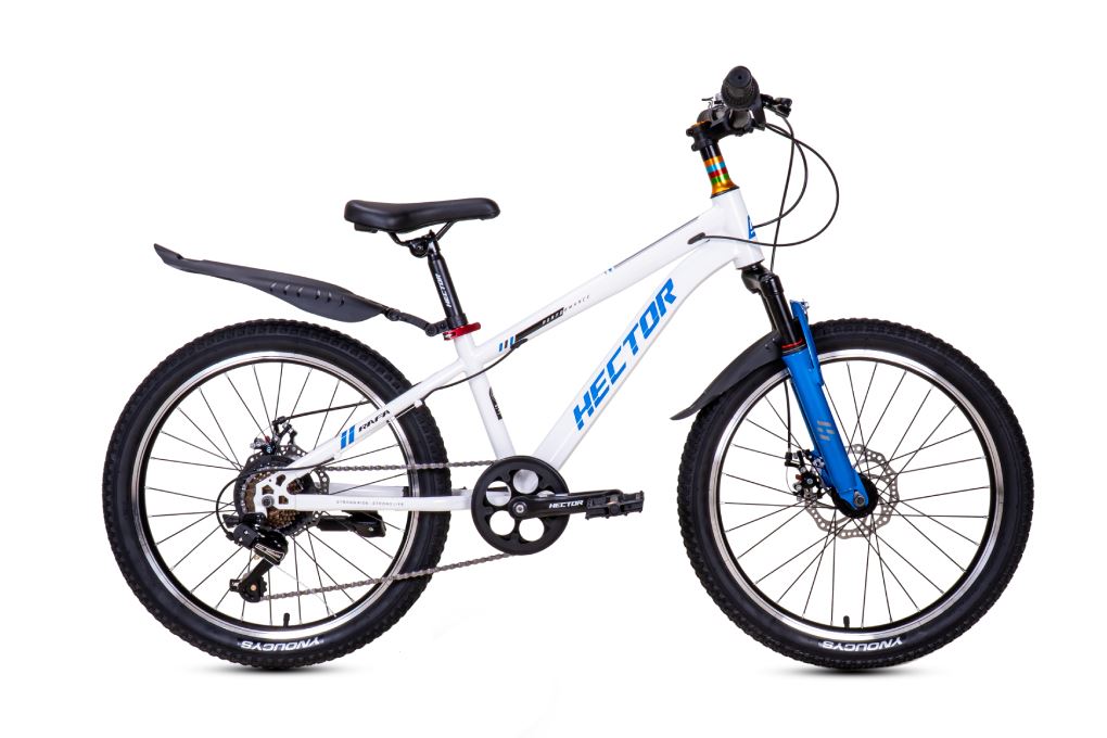 Xe đạp địa hình Hector Rafa 3 22 inch Trắng Xanh Dương