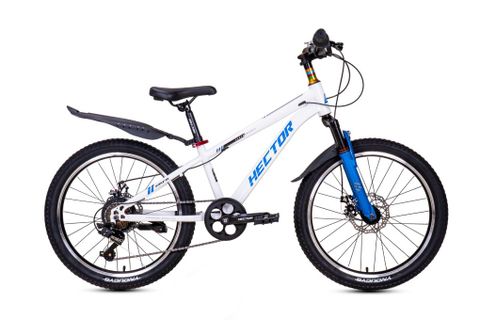 Xe đạp địa hình Hector Rafa 3 22 inch Trắng Xanh Dương