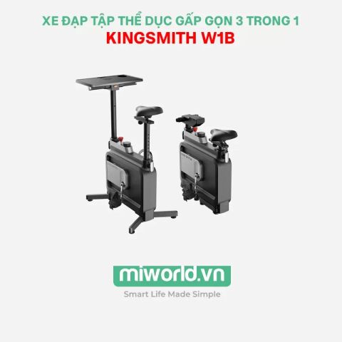 Xe đạp tập thể dục gấp gọn 3 trong 1 Kingsmith W1B