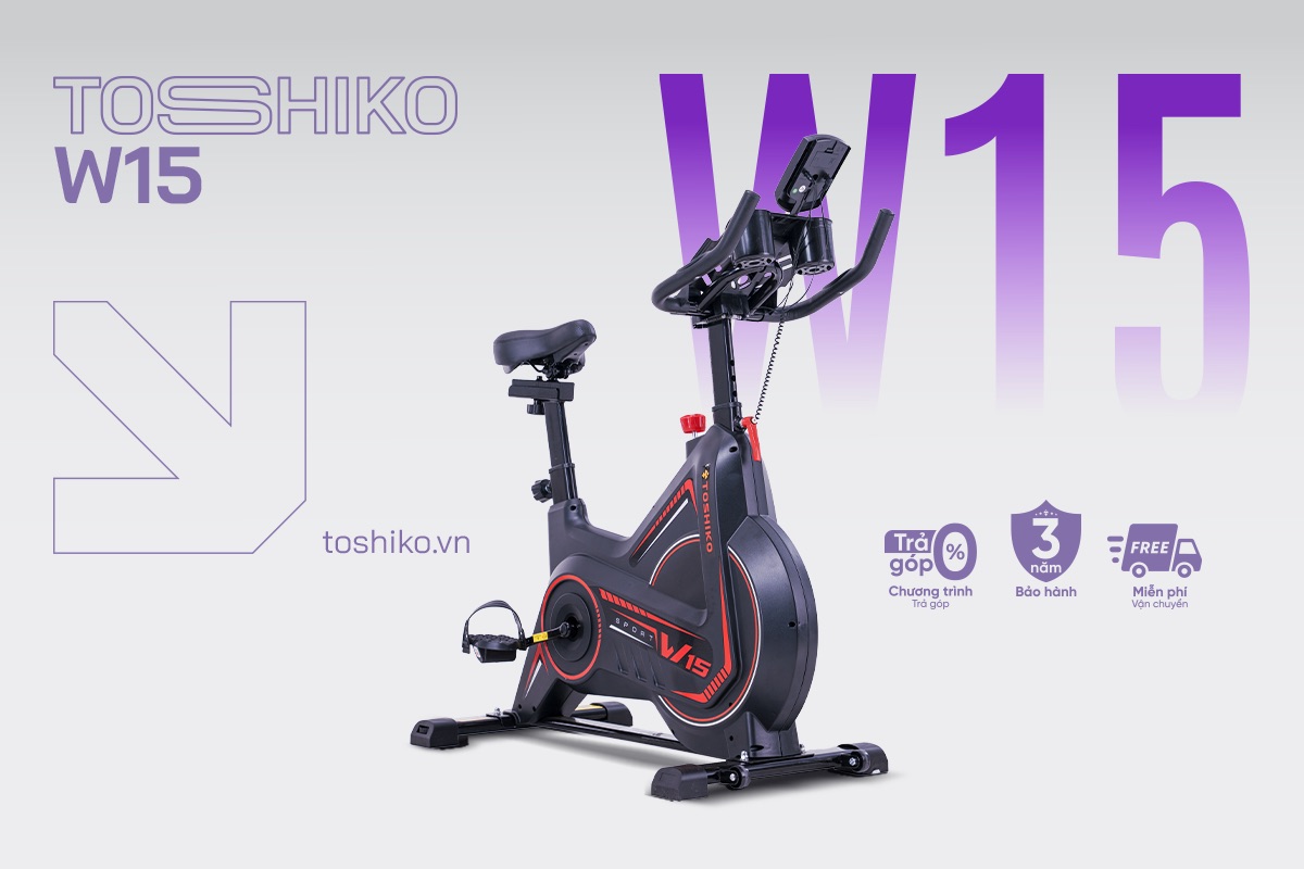 Ảnh minh họa Xe đạp tập Toshiko W15 1