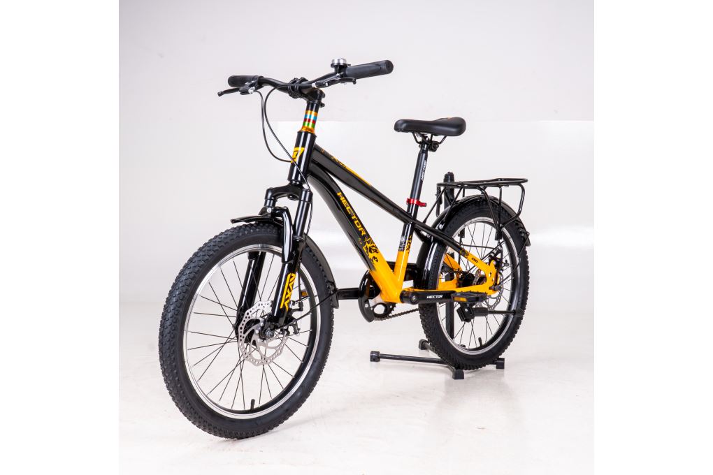 Ảnh minh họa Xe đạp trẻ em nam Hector Ares 2B 20 inch Đen Cam 2