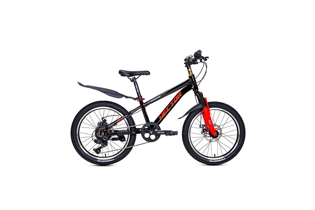 Ảnh minh họa Xe Đạp Trẻ Em Nam HECTOR RAFA 2 20 INCH Đen Đỏ 2