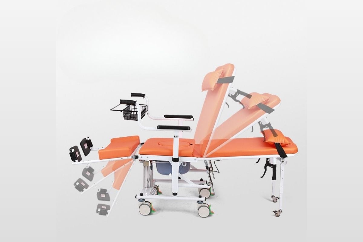 Ảnh minh họa Xe lăn đa năng kết hợp giường 4 trong 1 Toshiko P9 2