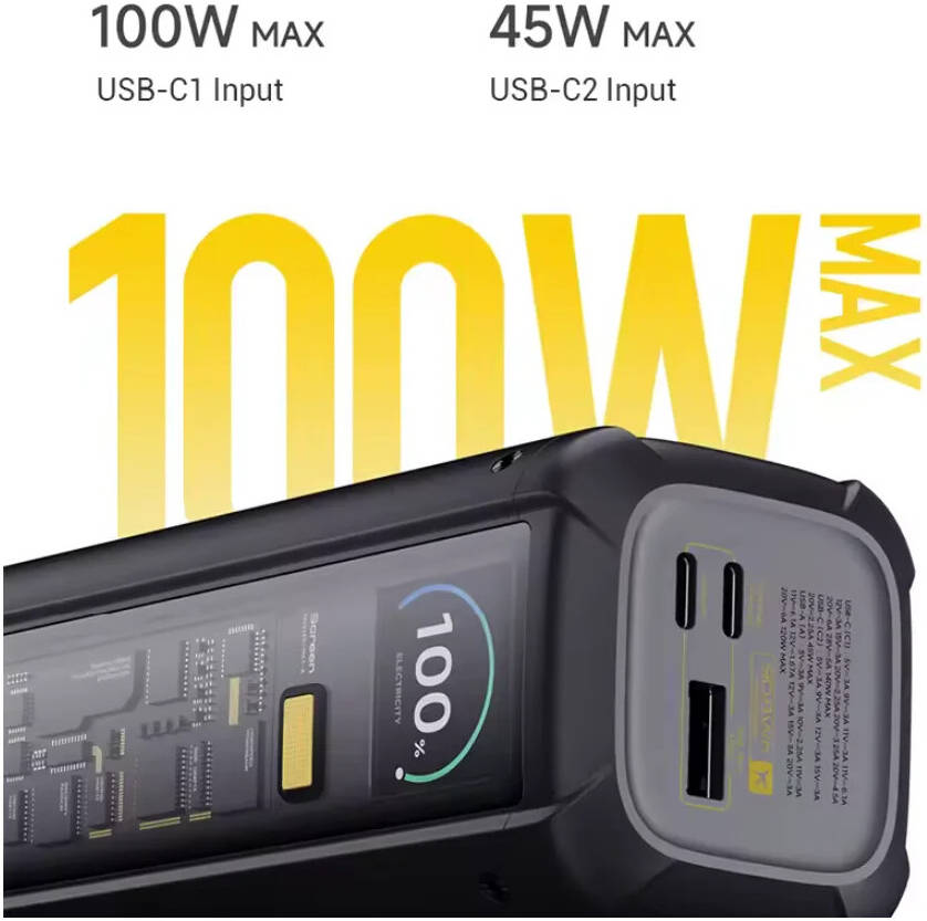 Ảnh minh họa Xiaomi 212W HyperCharge Pin sạc dự phòng 25000mAh GL (P03MI) 1