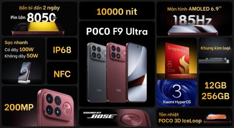 Xiaomi POCO F9 Ultra 5G 12GB 256GB