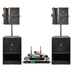  Dàn âm thanh Line Array Active Actpro A6F 05 (sử dụng 100-300 khách) 