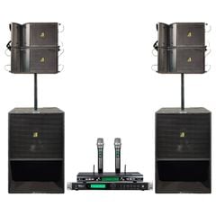  Dàn âm thanh Line Array Active Actpro A6N 04 (sử dụng 100-300 khách) 