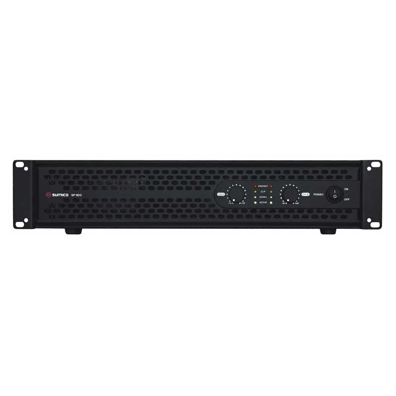 Đẩy công suất Sumico SP800, 2 kênh, 800W/kênh (8 Ohms), 1200W/kênh (4 Ohms), XLR