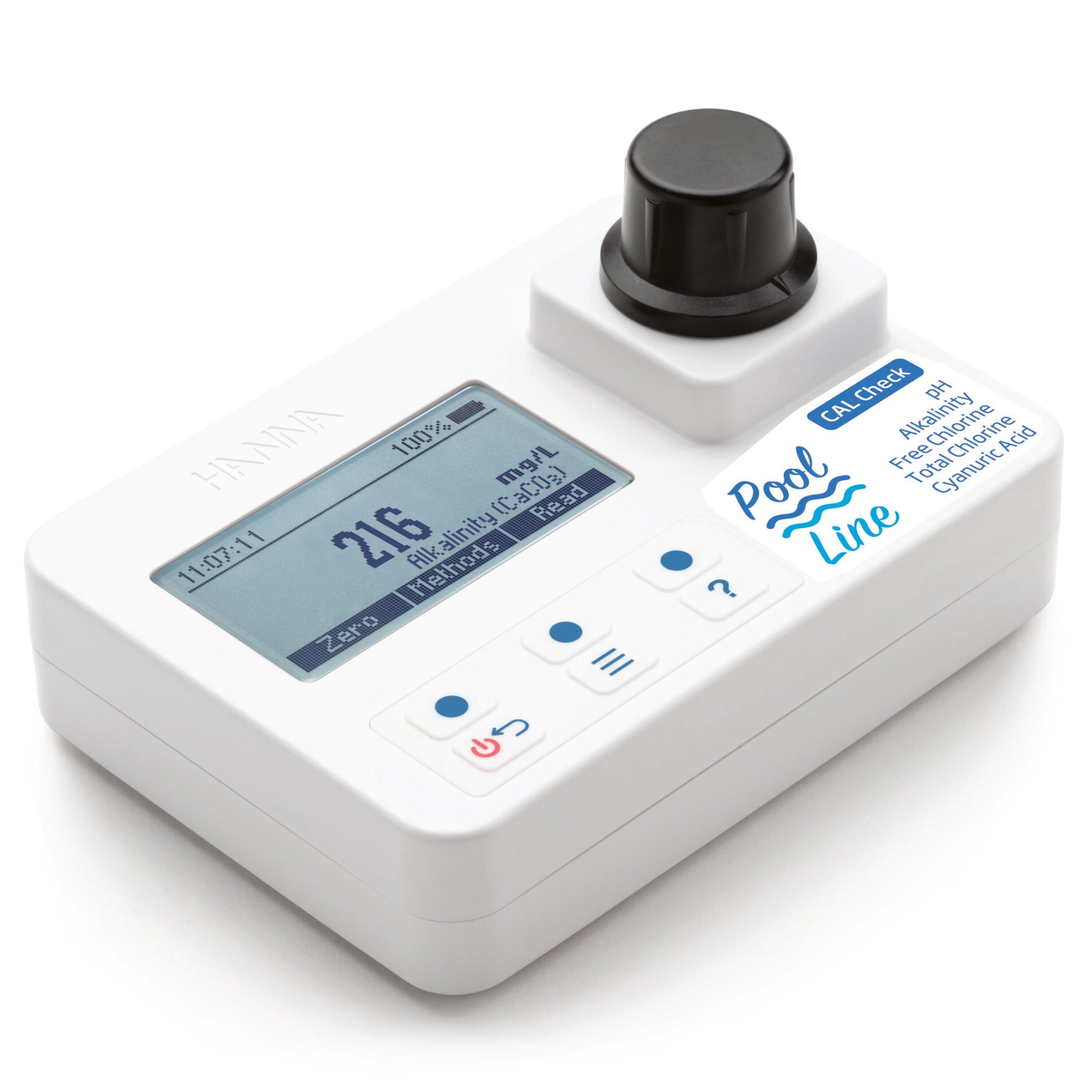 Máy Đo Kiềm, Clo Dư Và Clo Tổng, Axit Cyanuric, Và pH Trong Hồ Bơi HI971044