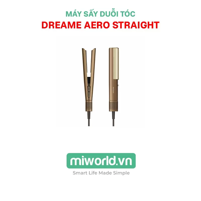 Máy sấy duỗi tóc Dreame Aero Straight 2 Trong 1 | Chăm sóc tóc | BH 24 tháng