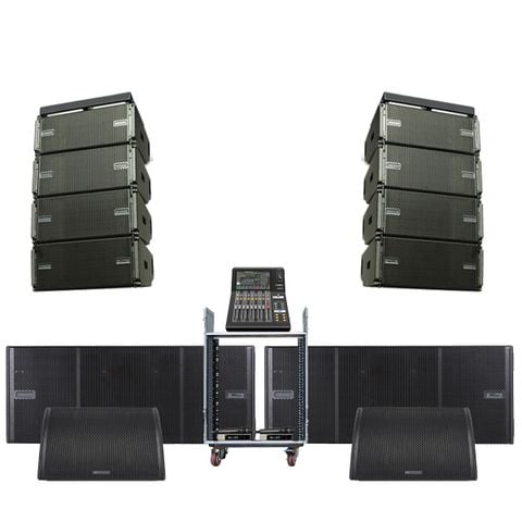 Dàn Line Array Active dBTechnologies ITALY siêu cao cấp 10 (Vio S218F)