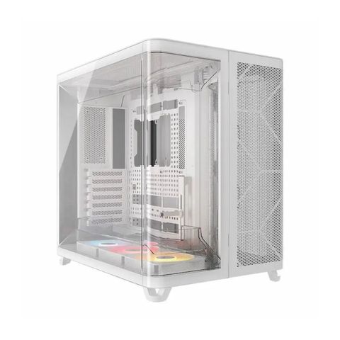 Vỏ máy tính Corsair AIR 5400 RS-R ARGB Tempered Glass - White (eATX)