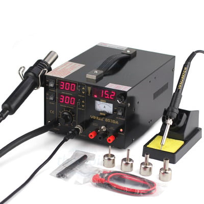 Yihua 853DA Máy Hàn Khò 720W, 220VAC, 100-480ºC