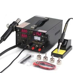  Yihua 853DA Máy Hàn Khò 720W, 220VAC, 100-480ºC 