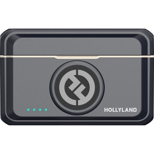 Ảnh minh họa Hệ thống micro cài áo không dây Hollyland LARK M2 Duo Combo – Hai kênh, Camera & Mobile, 2.4GHz (Shine Charcoal) 1