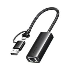  Bộ chuyển đổi USB-A type C 3.0 to LAN Gigabit Ugreen 15638 