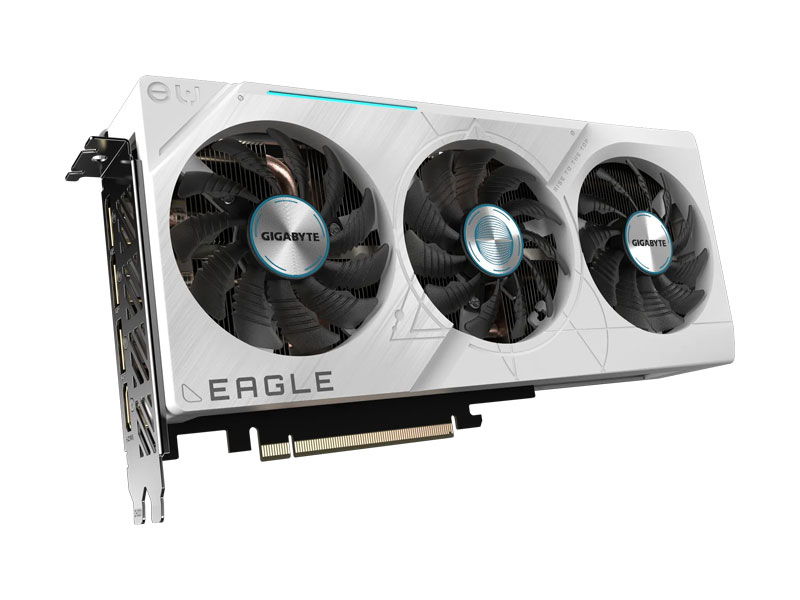 Ảnh minh họa VGA Gigabyte GeForce RTX 4070 SUPER EAGLE OC ICE 12G GV-N407SEAGLEOC ICE-12GD 2