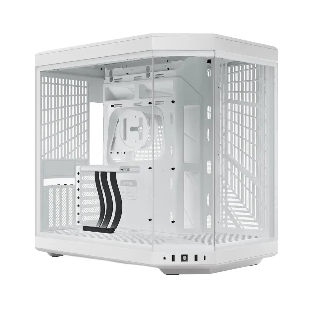 HYTE Y70 Vỏ máy ATX Mid-Tower hai khoang phong cách hiện đại - Snow White