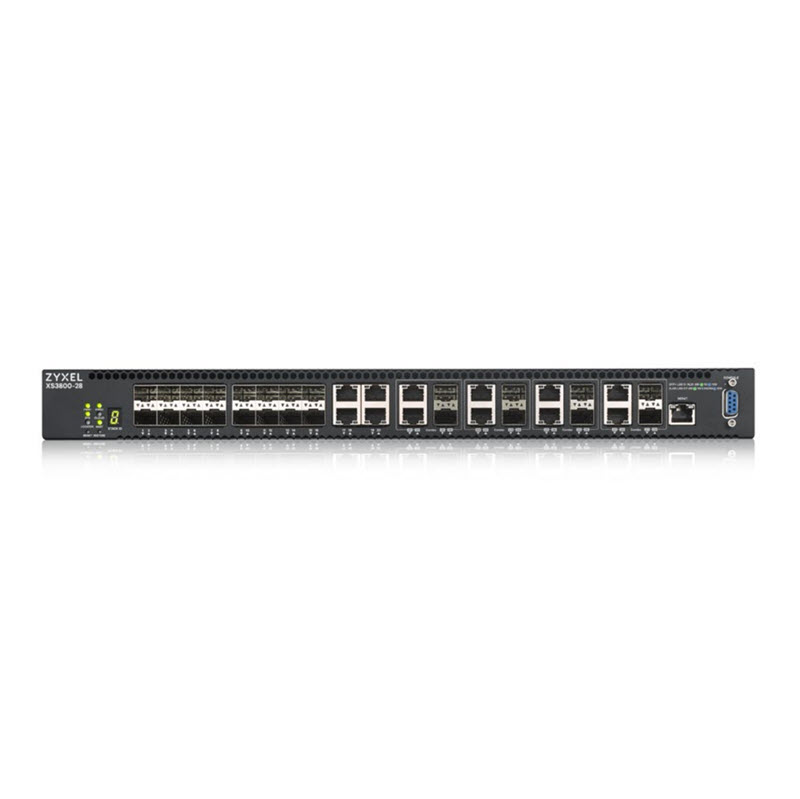 Zyxel XS3800-28, 28-port 10GbE L3 Aggregation Switch