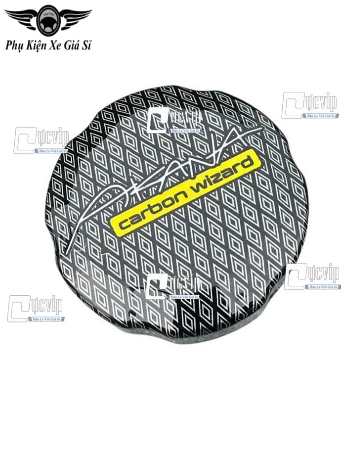 [Mẫu 2026] Ốp Nắp Bình Xăng CARBON Chữ AKANA Gắn Xe Hon, Ya, Su Có Nắp Xăng Phẳng MS7007