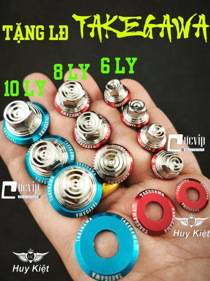 [Tặng LĐ TAKEGAWA] Ốc SALAYA THÁI TRỤ [Inox 304] 6Ly 8Ly 10Ly Chiều Dài Full Các Size (Giá 1 Con) MS9956