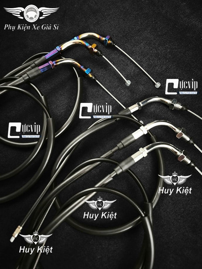 Dây Ga (Xi Niken, Titan) Gắn Cub 81, Wave Nhỏ A S RS RSX ZX