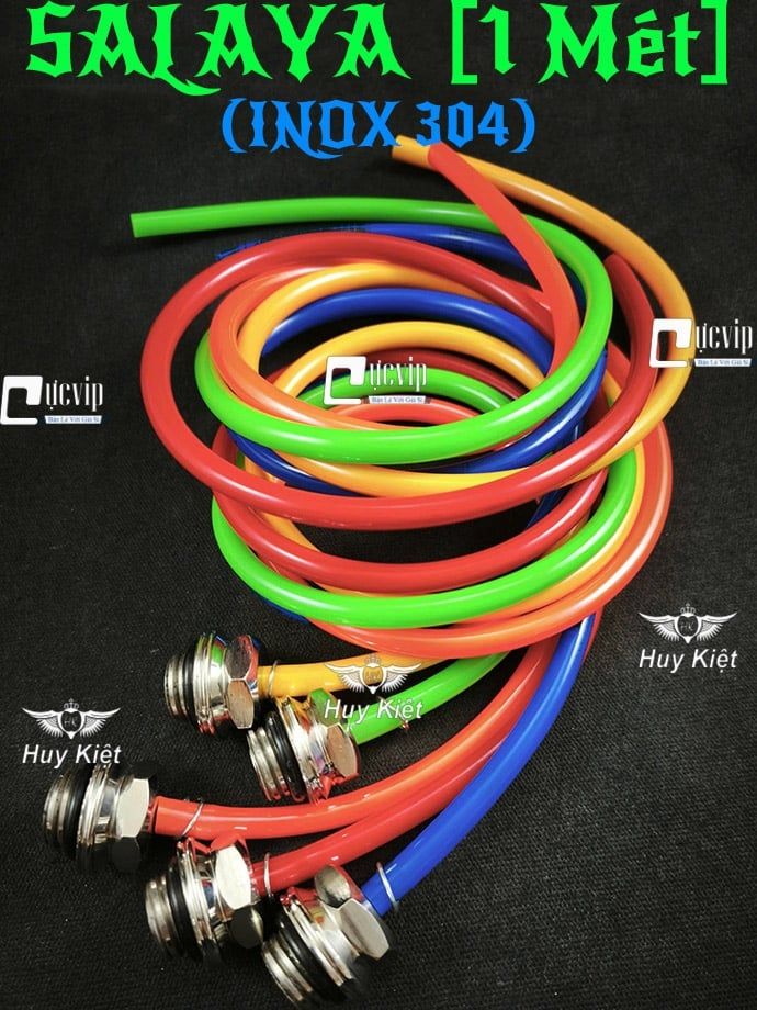 [Ống 1M] Ống Thông Hơi, Thông Nhớt SALAYA [V9] [INOX 304] Wave Dr Fu Si Jupiter Win Ex Cub Sonic Nouvo Luvias AB Vision Mio PCX NVX Yaz MS6768