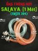 [SALAYA V10] [INOX 304] Dây Thông Hơi Gắn Nắp Nhớt [Trong Suốt 1M] Wave Dr Fu Win Jupiter AB Vision Ex Cub Sonic Luvias Sirius Mio PCX NVX Yaz R15 MS6769