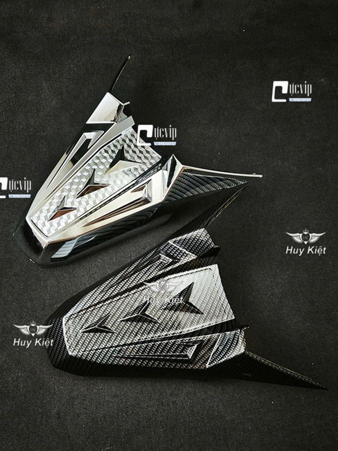 Ốp Cóc Đèn Sau [Đèn Soi Biển Số] AirBlade AB 2023 - 2025 160cc, 125cc Xi Mạ Crom, Carbon MS6803