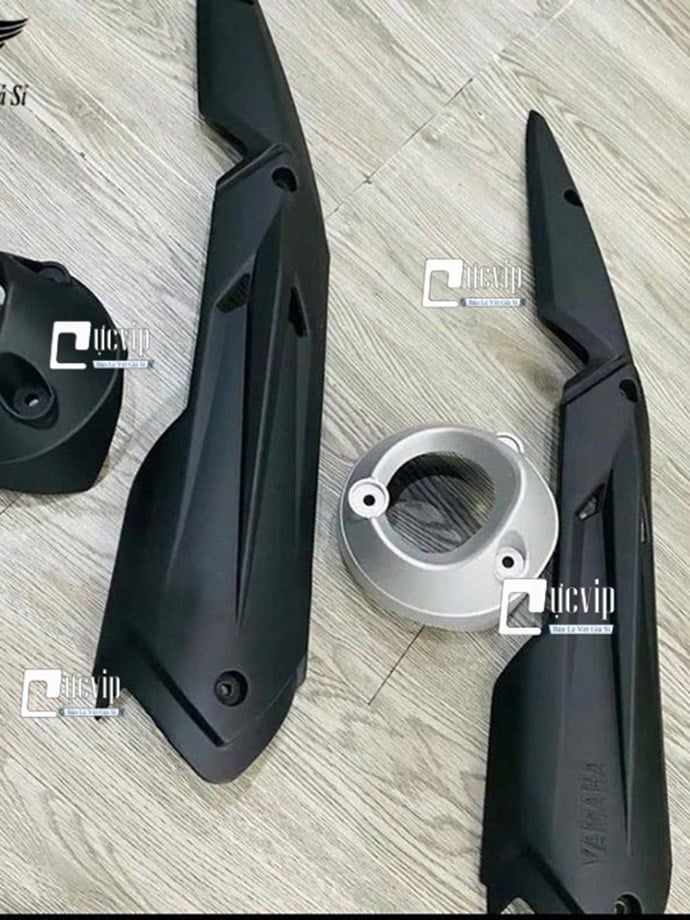 [Kiểu Thái] Ốp Che Pô + Đích Pô LC V6 Gắn Exciter 135 (5 Số) ( Đời 2011 - 2014) [Gắn Theo Xe, Không Cần Chế] MS6828