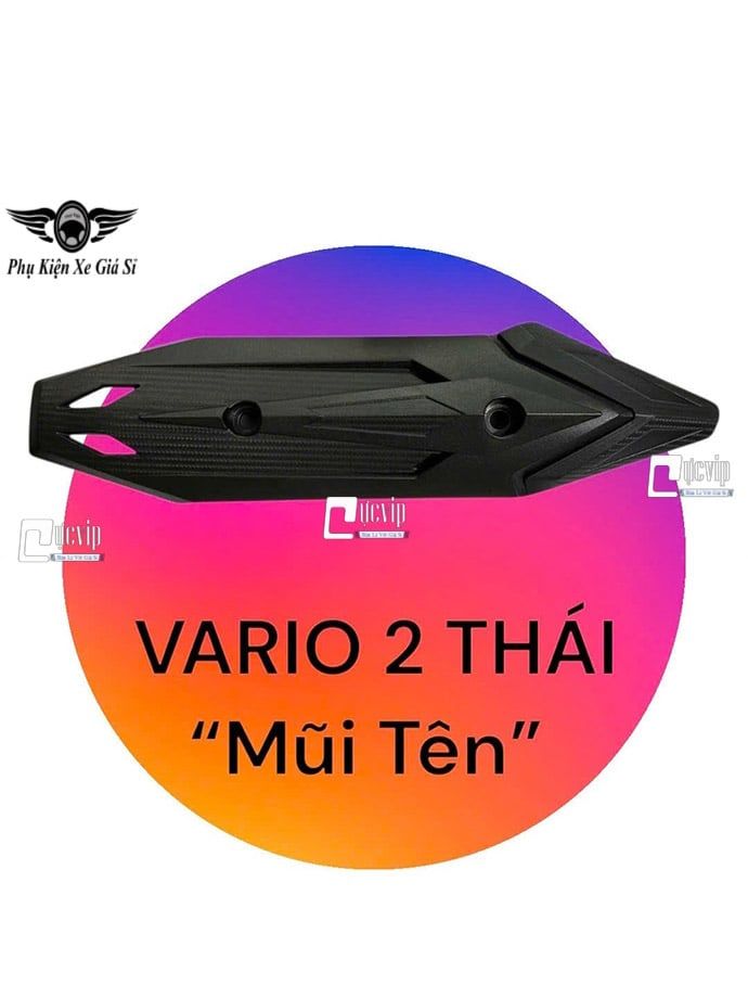 [Kiểu Thái Mũi Tên] Ốp Che Pô Vario 2018 - 2026 125cc 150cc MS6989