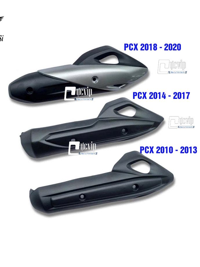 [Mẫu Theo Xe] Ốp Che Pô PCX 2010 - 2013, PCX 2014 - 2017, PCX 2018 - 2020, PCX 160cc MS6867