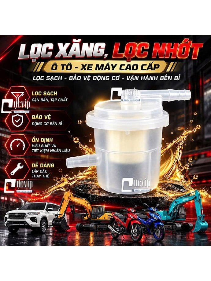 Lọc Xăng, Lọc Dầu Ô TÔ Toyota, Hitachi, komatsu, Honda, Yamaha, Kobelco, Tất Cả Các Dòng Xe Máy, Xe Ba Gác MS7051