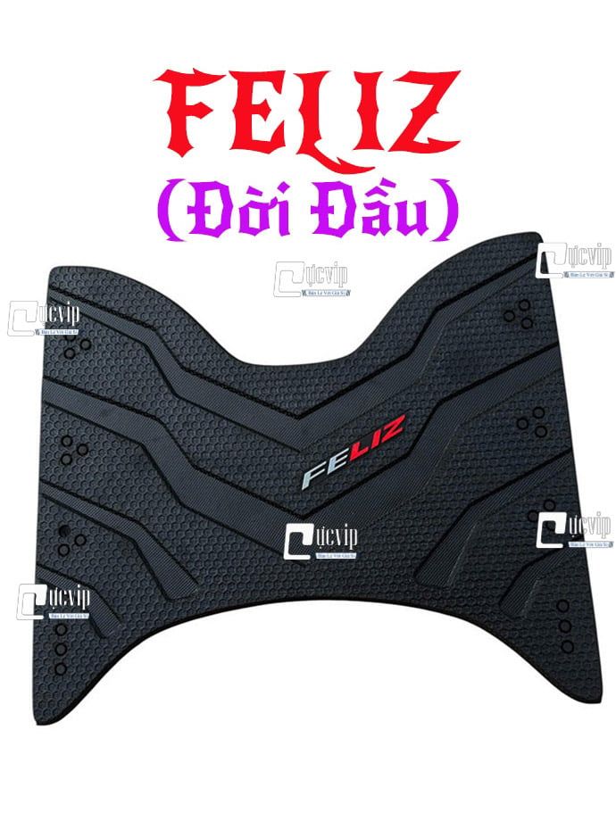 Thảm Lót Sàn [Để Chân] Xe Máy Điện VinFast Feliz Thế Hệ Đầu 2021 [Cao Su Dày] MS6964