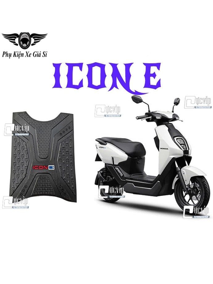 Thảm Lót Sàn [Để Chân] Xe Điện Honda ICON E [Cao Su Dày] MS6956
