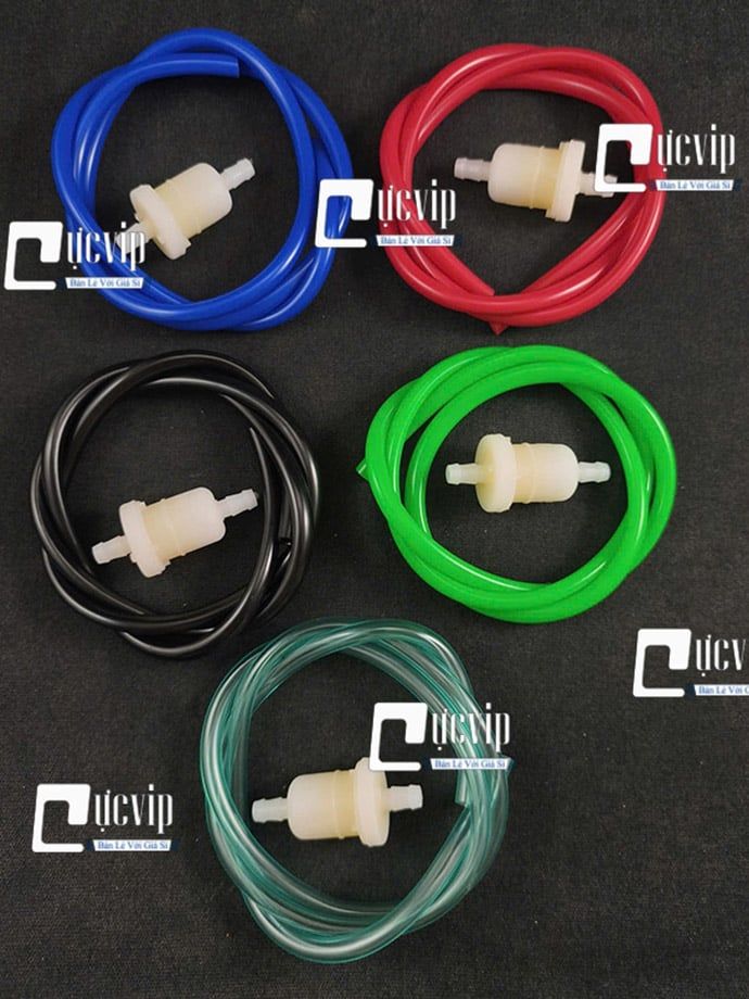 Lọc Xăng + Ống Xăng Màu (1 Mét) Wave Dream Future Sirius Jupiter Cub Winner Ex Sonic Raider Satria Yaz
