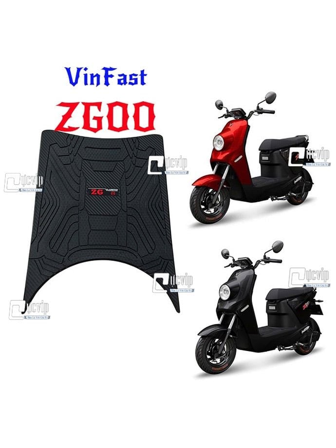 Thảm Lót Sàn [Để Chân] Xe Máy Điện VinFast ZGoo [Cao Su Dày] MS6967