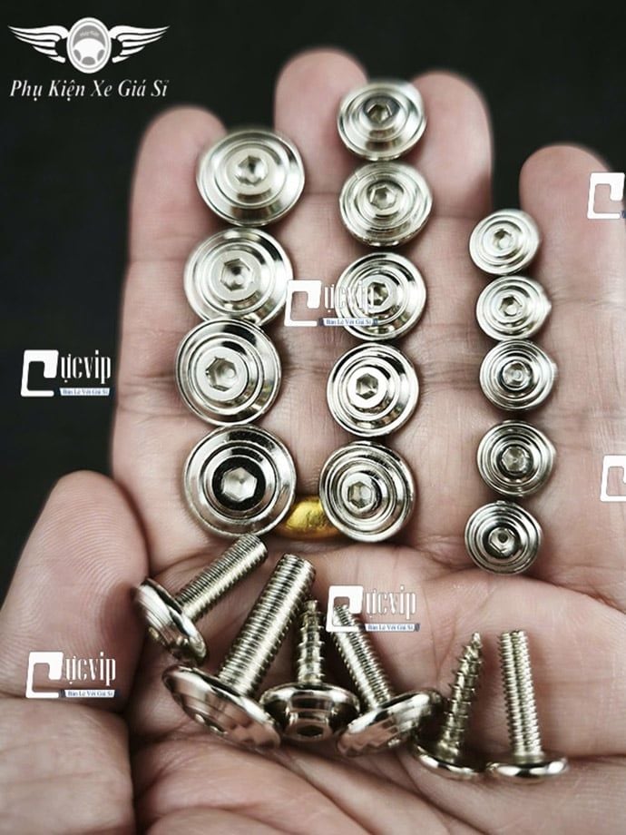 [THÁI V99] [Xi NIKEN] Ốc Dàn Áo 4Li Nhuyễn, 4Li Xoắn, 5Li Nhuyễn, 5Li Xoắn, 6Li10, 6Li15, 6Li 20