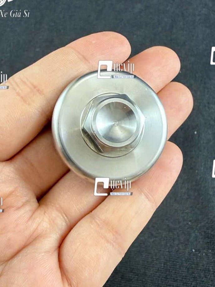 Nắp Lọc Nhớt Inox 304 Có Nam Châm Gắn Cho Xe Tay Ga Vario, AB, Click, SH Việt, SH Mode, Lead 2013 - 2026 MS7021