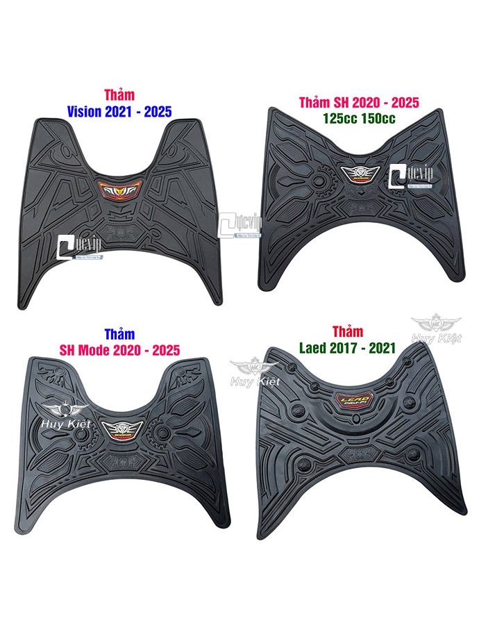 HC Thảm Cao Su Trước Vision 2021 - 2025, Lead 2017 - 2025, SH Mode 2020 - 2025, SH VN 2020 - 2026 MS6819