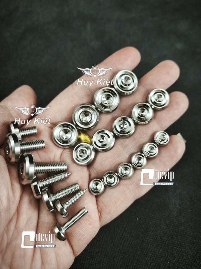 [CTS Mẫu V3] Ốc Dàn Áo SALAYA [INOX 304] 4Li Nhuyễn Xoắn, 5Li Nhuyễn Xoắn, 6Li10, 6Li15, 6Li 20