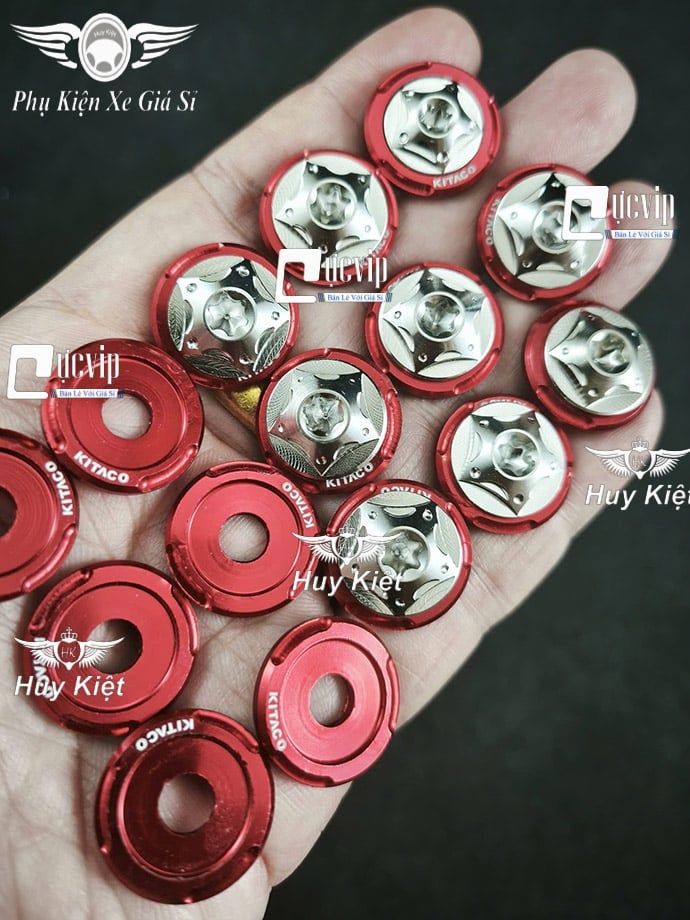 [Tặng LĐ KITACO ĐỎ] Ốc Dàn Áo Salaya Mẫu Sao Nhọn (Inox 304) 5Li15 Xoắn, 5Li15 Nhuyễn, 6Li10, 6Li15, 6Li20 MS6737